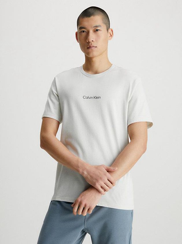 Calvin Klein USA Lounge - Modern Structure Mens T-Shirt White 2854967-GM